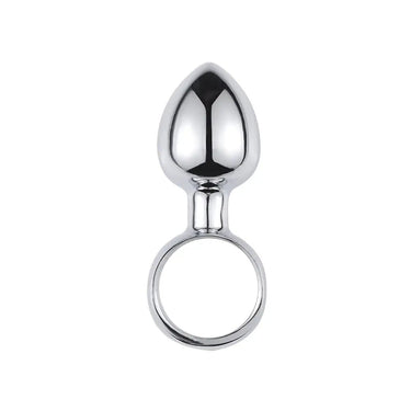 Stainless Steel Anal Butt Plug Ring - Ergonomic Design, Multiple Sizes for Comfort and Control